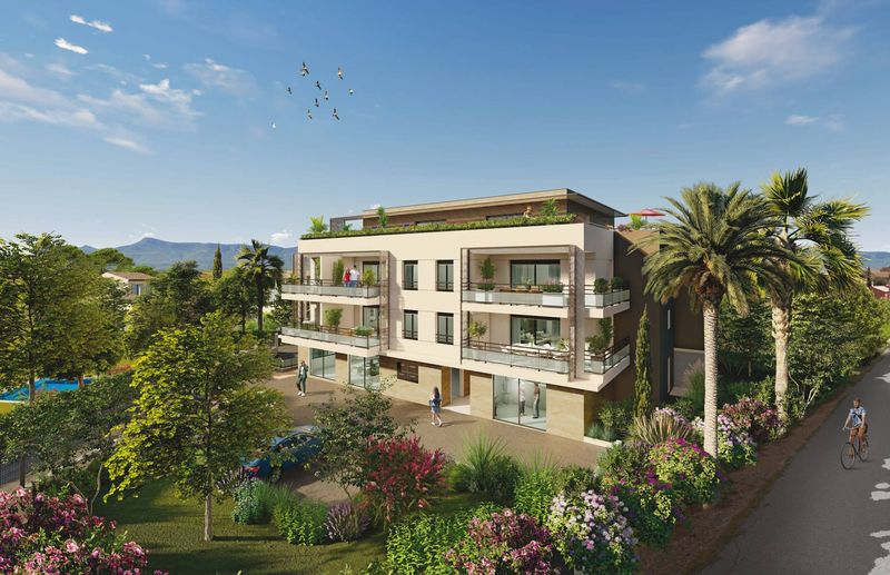 Résidence neuve - appartement neufs à Hyères T2 au T4 à Hyères